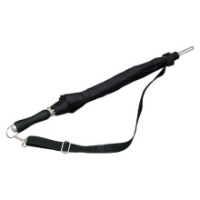 Falcone - Paraplu met schouderband - Handopening -  100cm - Wit - Topgiving