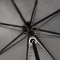 STORMaxi - Arodynamische stormparaplu - Handopening - Windproof -  92cm - Zwart / Grijs - Topgiving